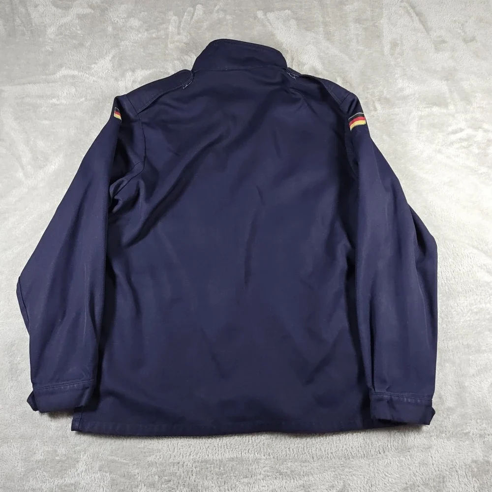 Vintage Wahler Jacket Mens 8 Blue German Military Field Full Zip 2003 Utility